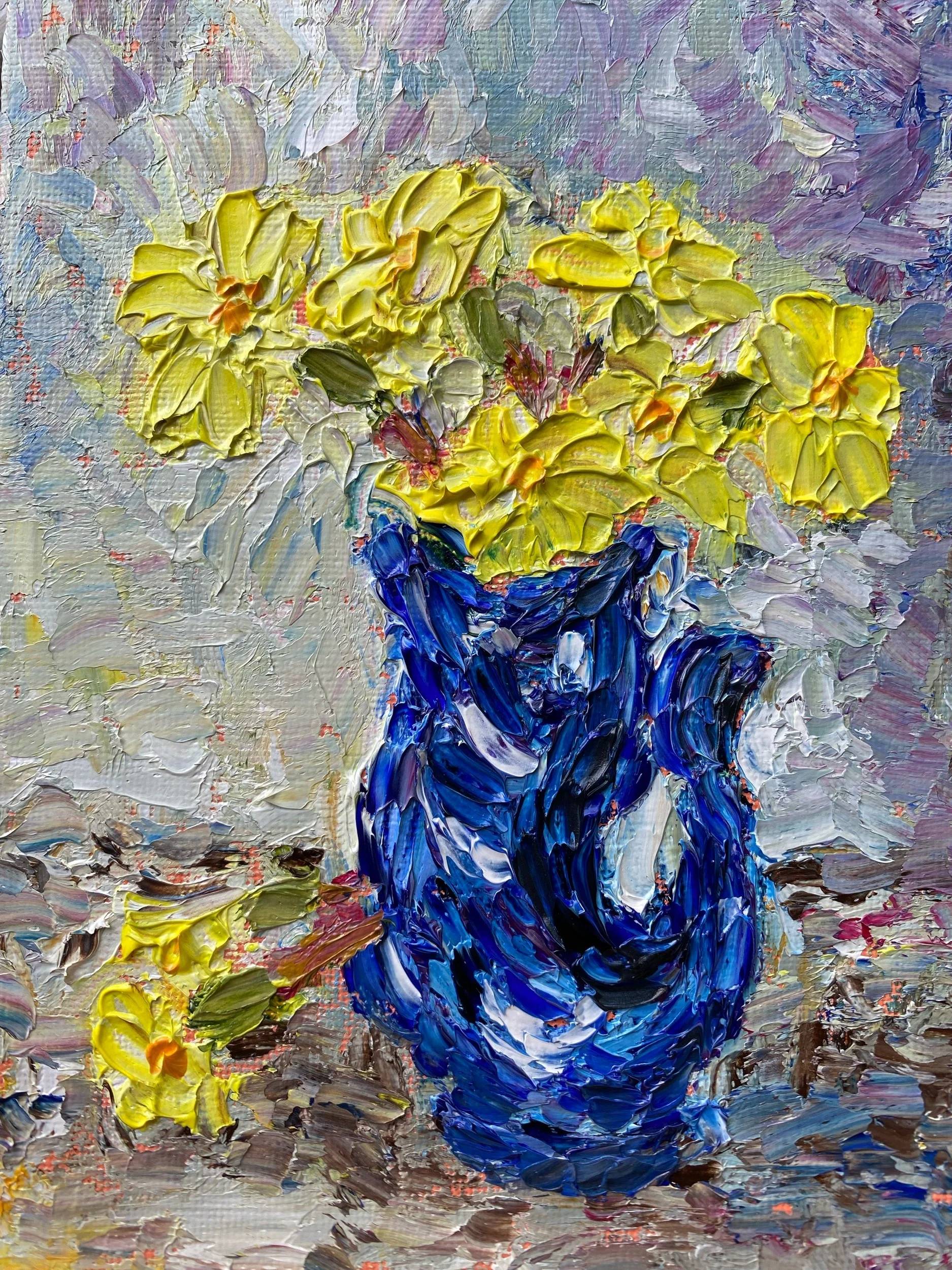 Primroses in Gluggle Jug