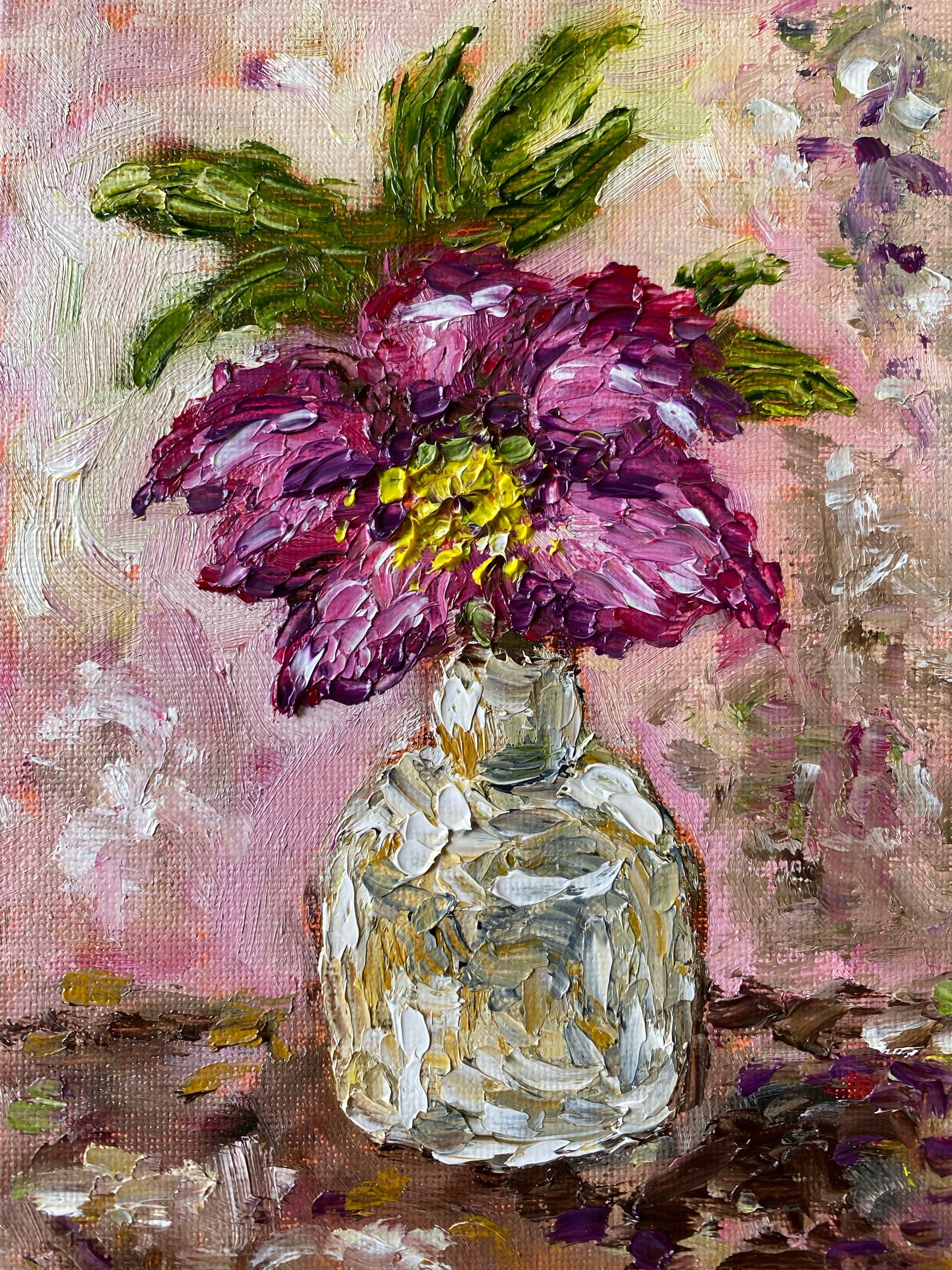 Hellebore in Stoneware Pot