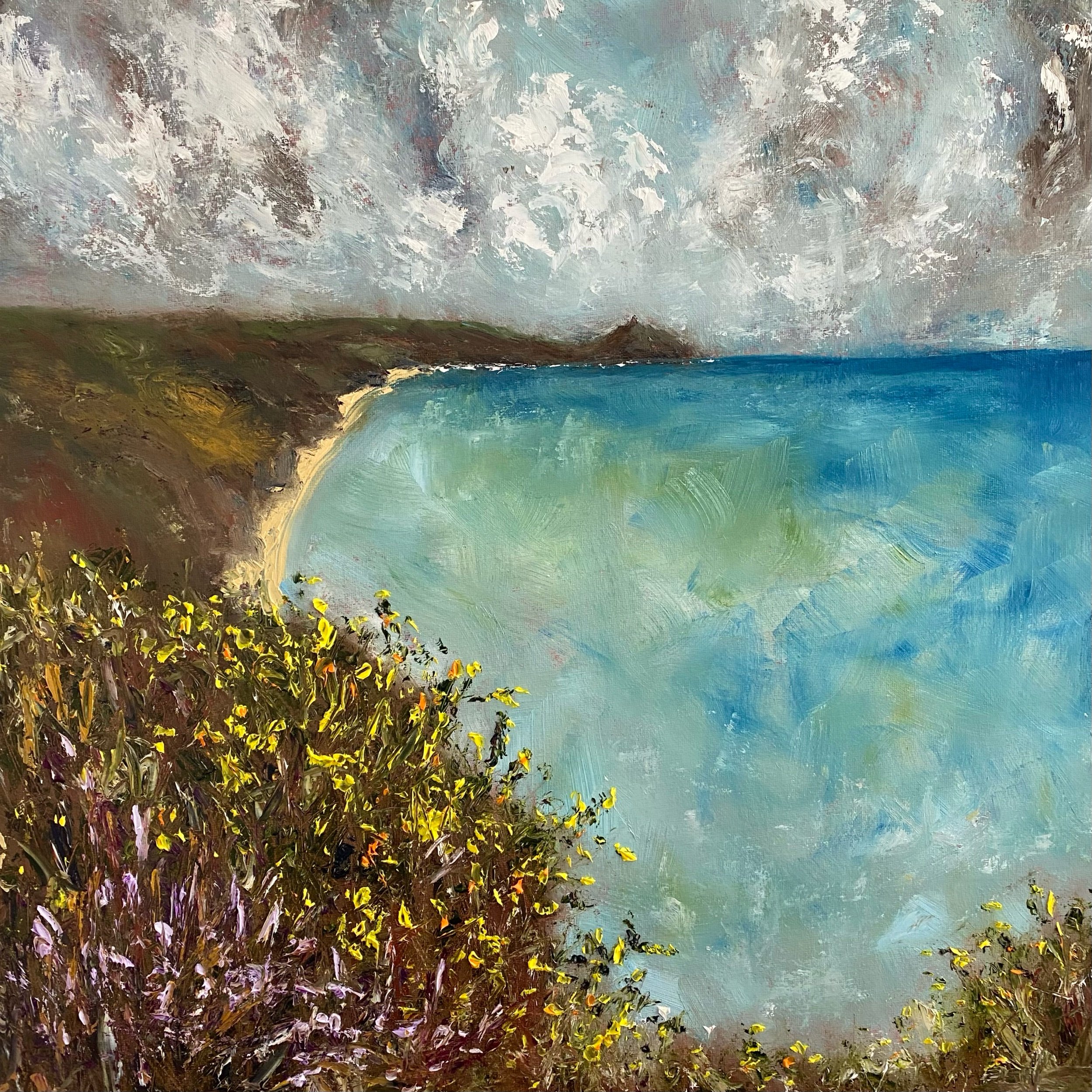 Gorse Flowers in the Bay