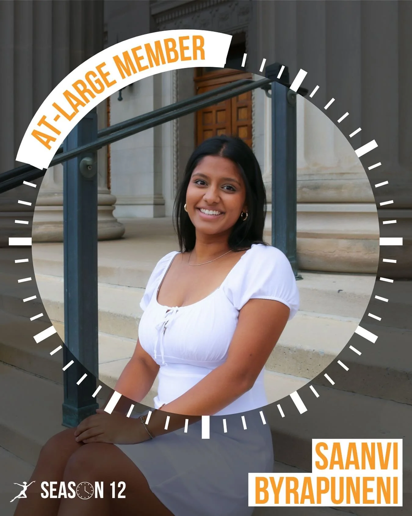 Next up, Saanvi! An At-Large Member. 

Saanvi is a freshman majoring in Biochemistry. She is excited to raise awareness for Women in Need and celebrate South Asian culture. She is also looking forward to working alongside the board for a successful s