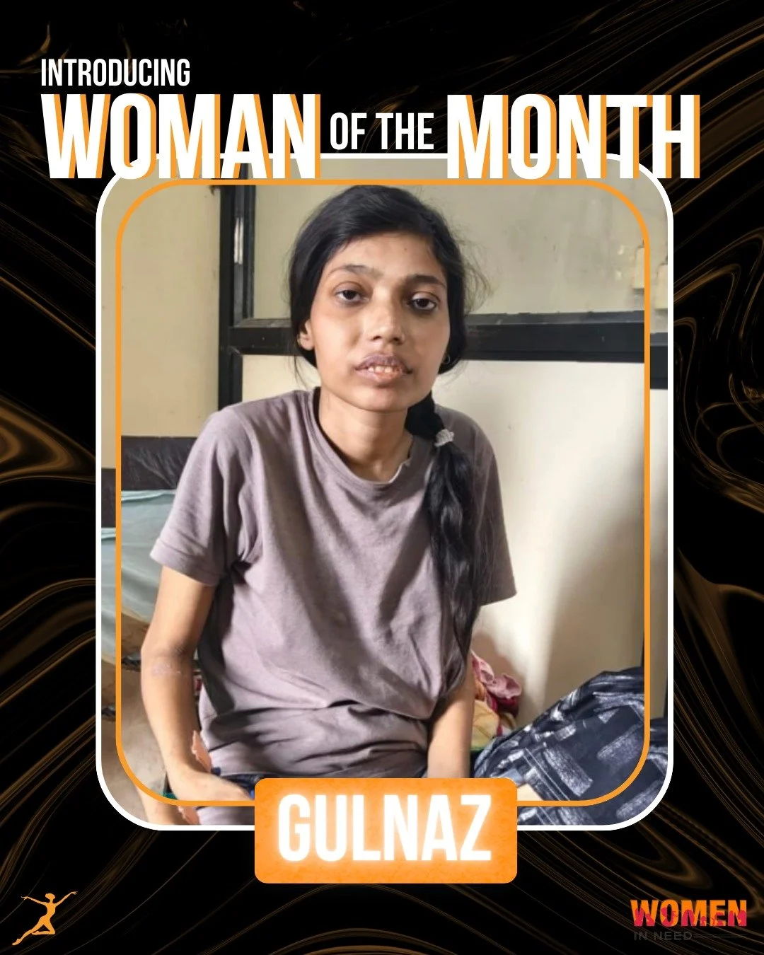 Meet Our December Women Of The Month: Gulnaz!

Gulnaz&rsquo;s story is one of courage in the face of adversity. Living with multiple health and socio-economic challenges, she has shown remarkable strength while battling systemic lupus erythematosus (