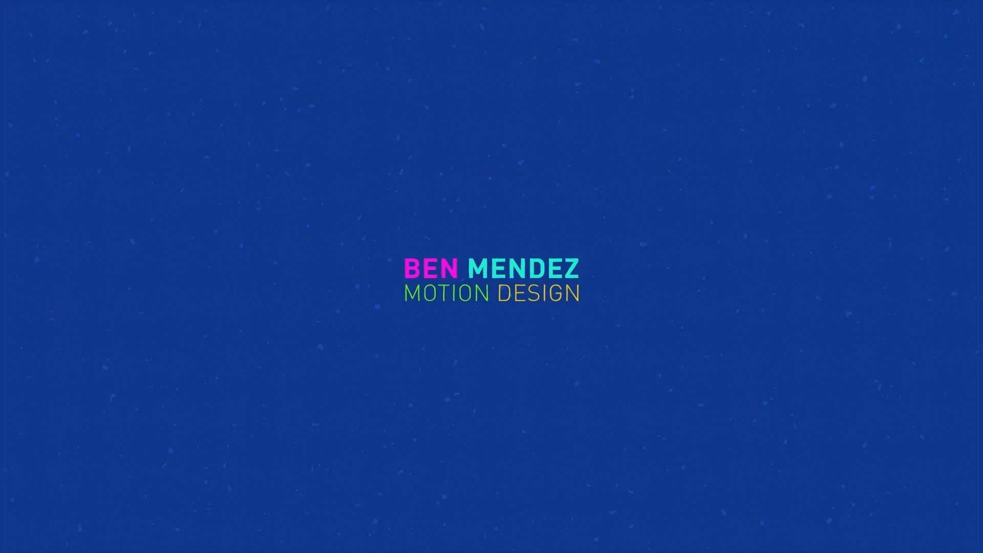 Ben Mendez Reel