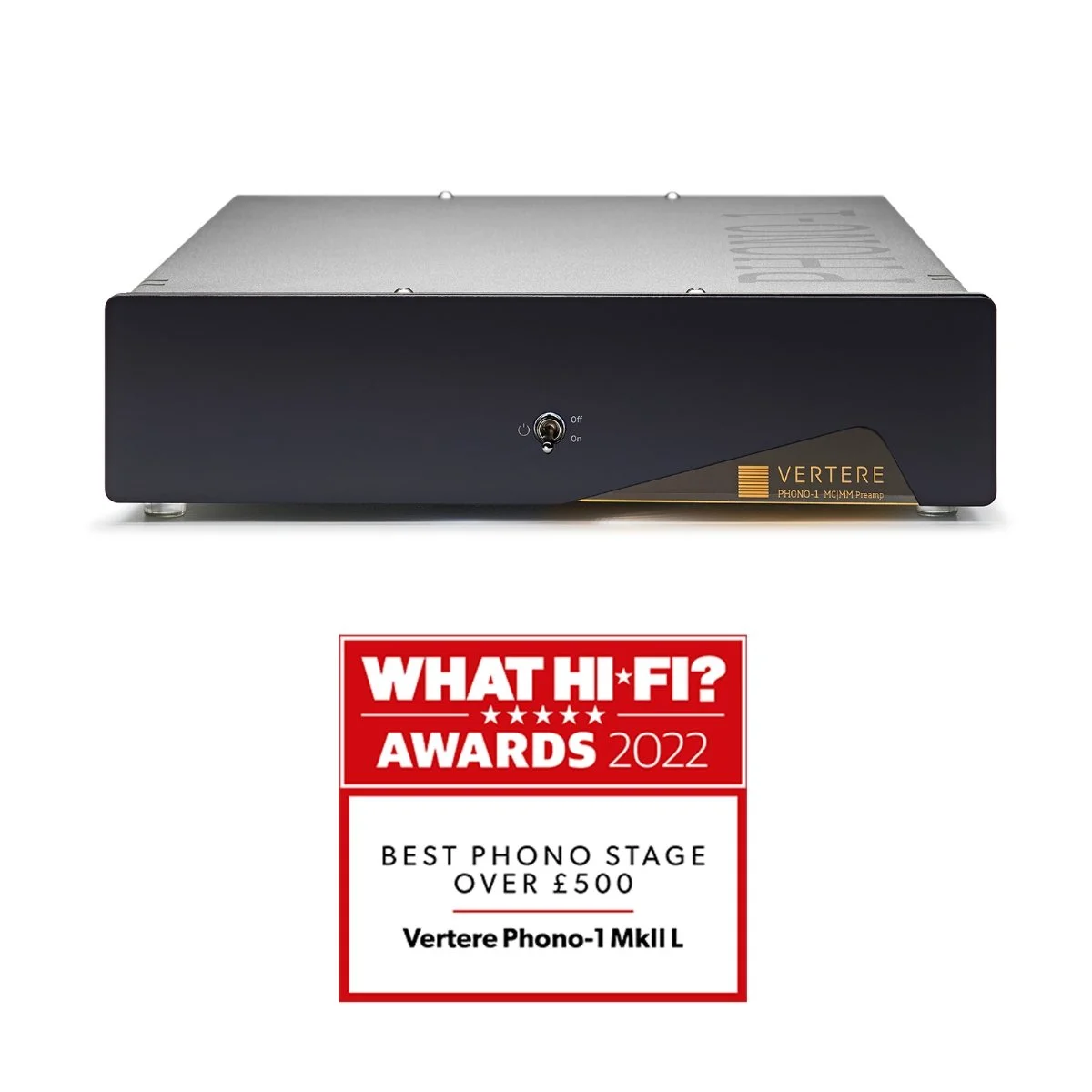 What HiFi? Awards Vertere Wins Best Turntable over £2k & Best Phono