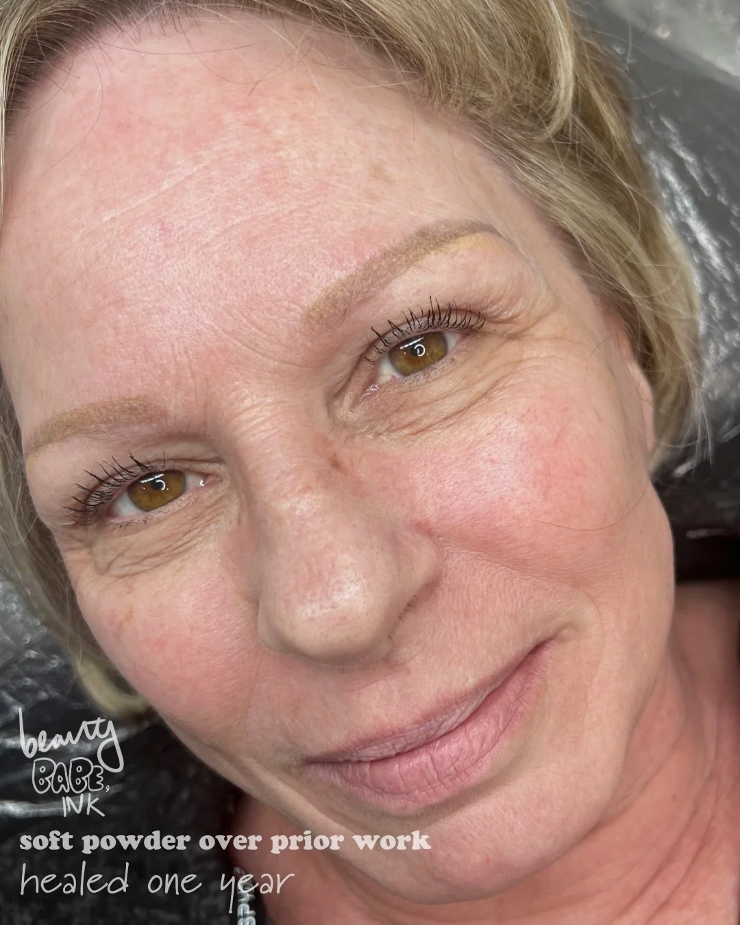Building brows that can be maintained over the years is a huge goal of mine with each client. My average color boost is done around 12-18 months from the initial service. This varies&hellip; for various reasons. 

🌞 This client&rsquo;s brows looked 