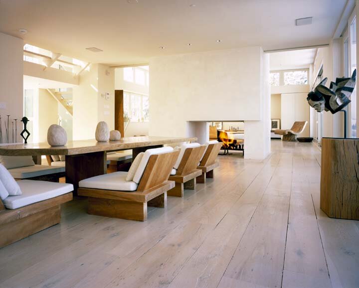  Donna Karan Spa House - Living Room Fireplace 