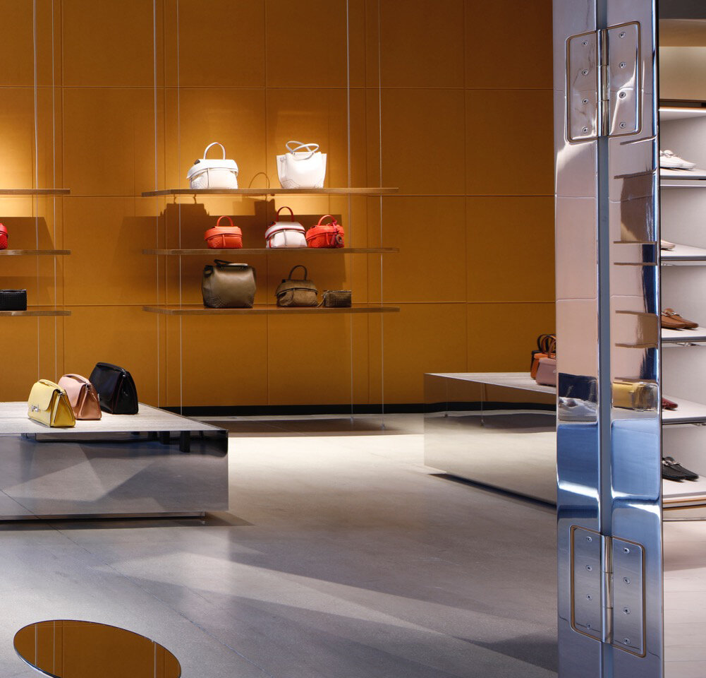  Tod’s Miami - Ceiling Hung Shelving System 