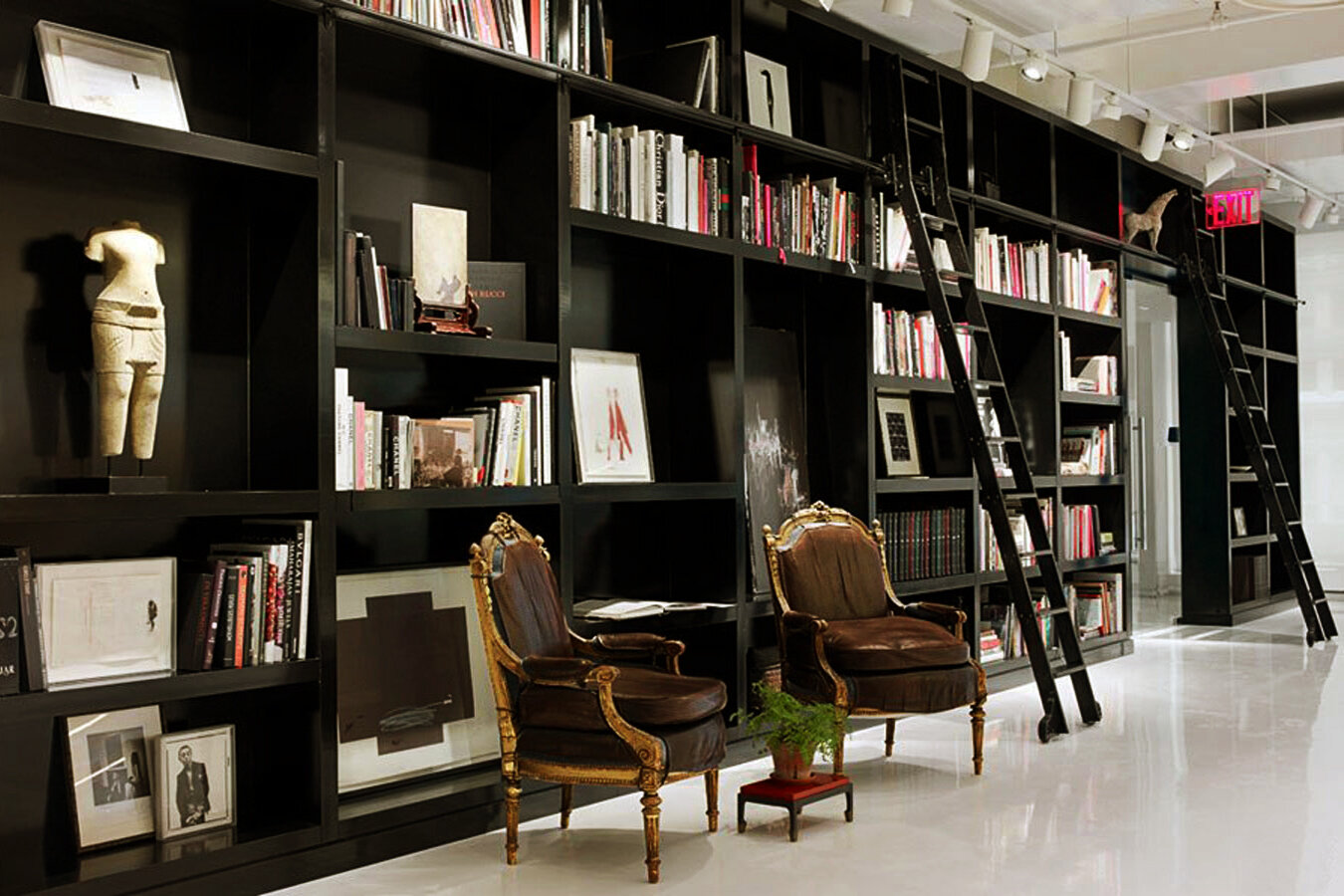 Ralph Rucci Showroom - Custom Bookshelf 