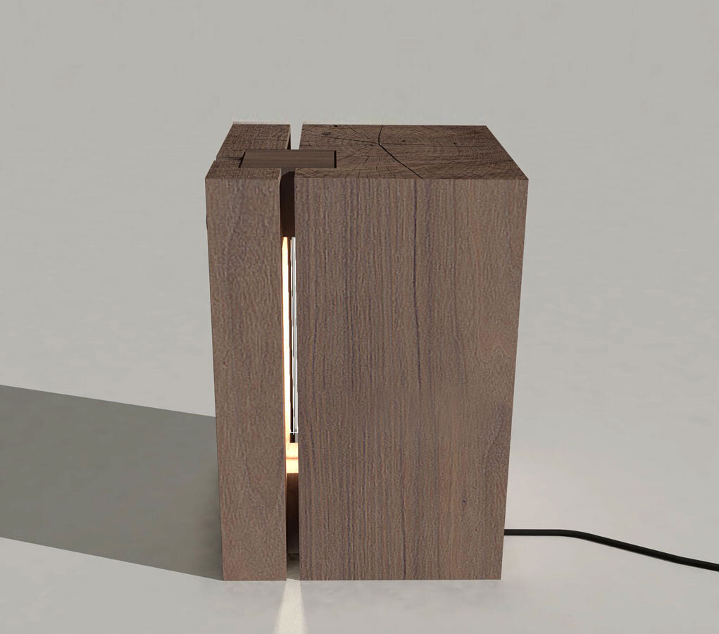  Side Table With Light - Design Detail 