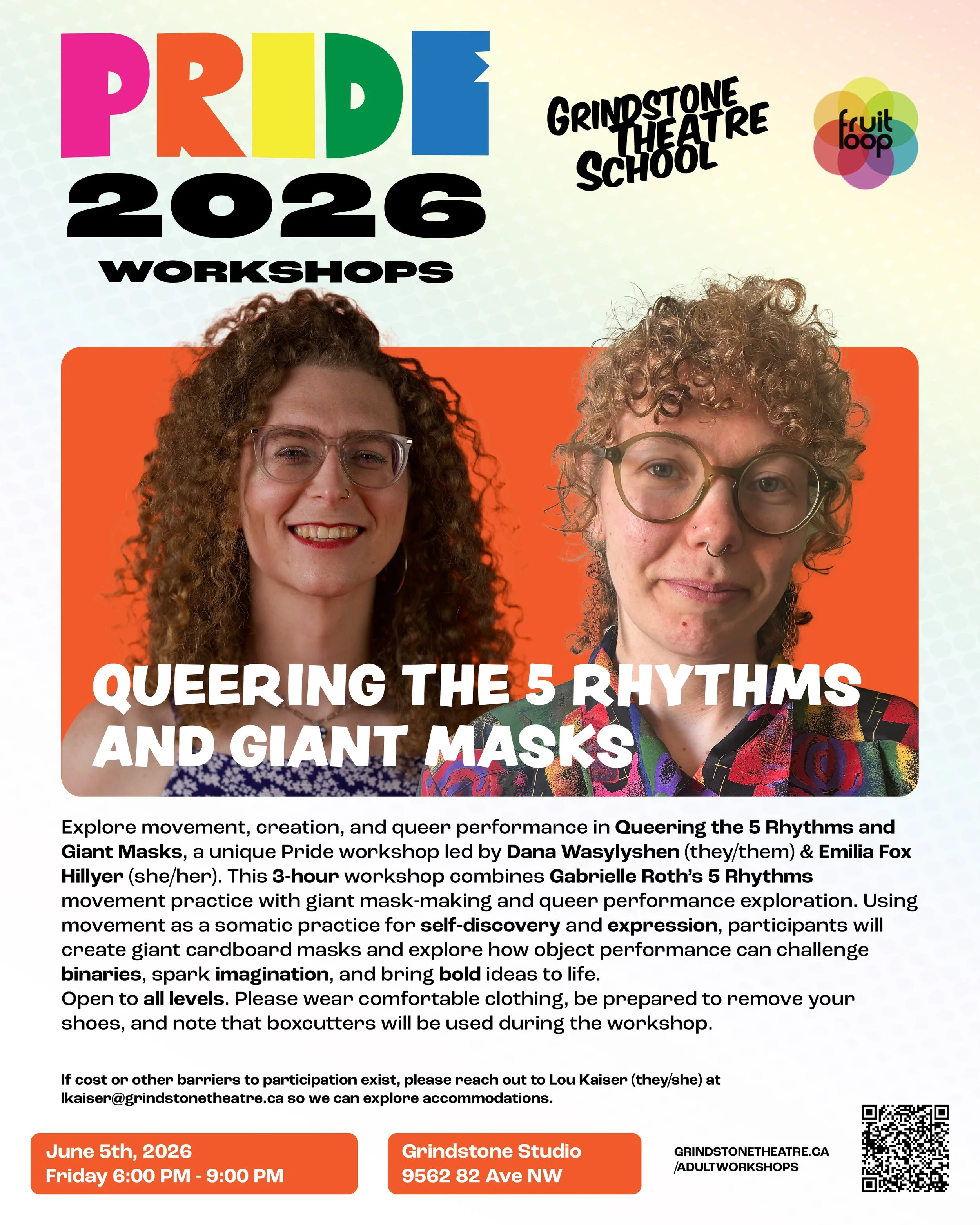 PRIDE Workshop - Queering the 5 Rhythyms