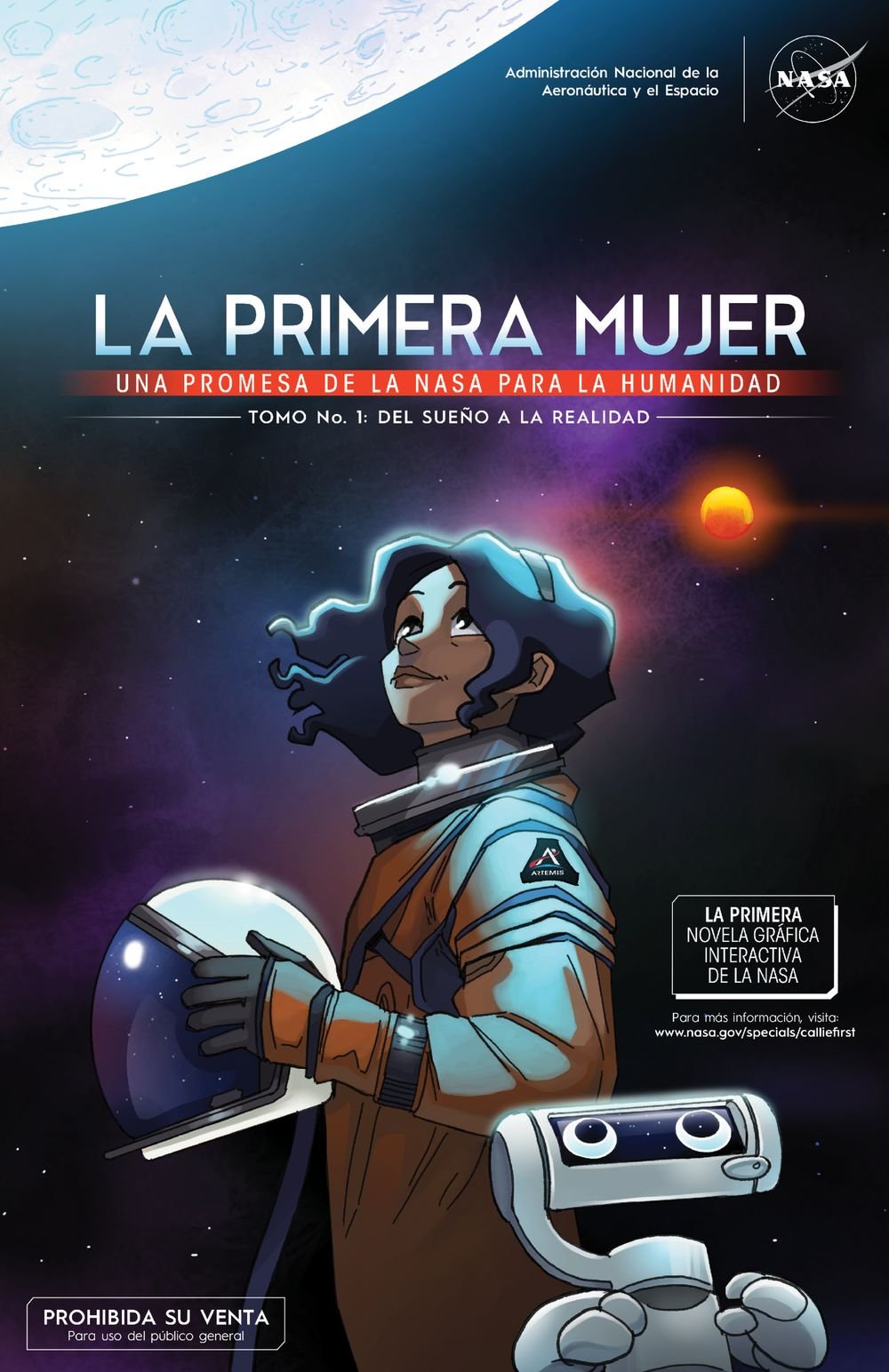  La Primera Mujer Novela Grafica Interactiva de la NASA (First Woman Graphic Novel and Interactive Experience)