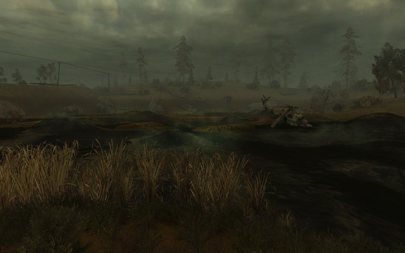 Level Art Video shows game footage of S.T.A.L.K.E.R. : Call of Pripyat (2009) Myronov Kostiantyn