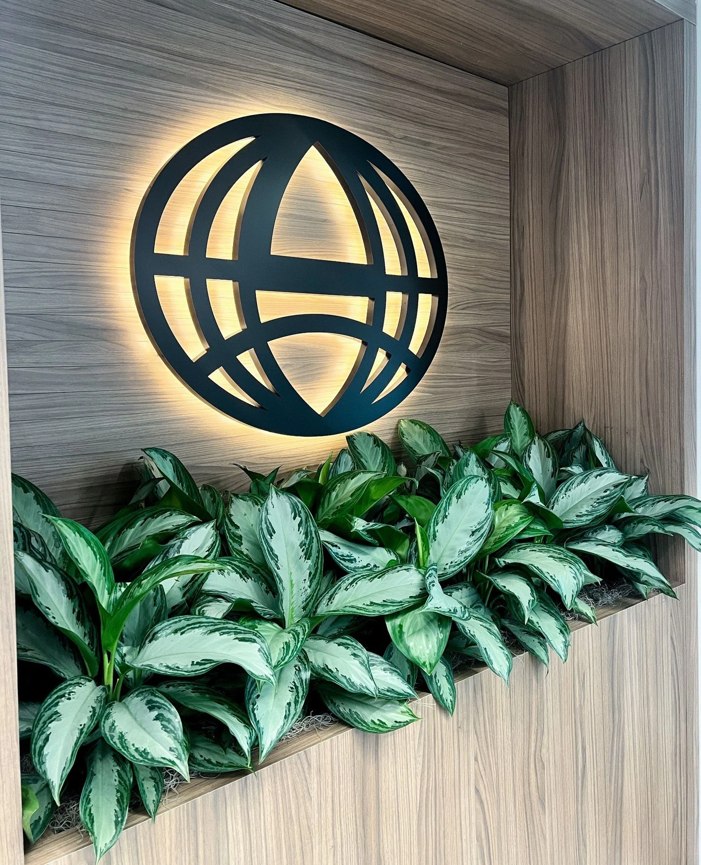 We fabricated and installed this illuminated matte black metal logo to make a statement&mdash;clean lines, subtle glow, and a finish that feels both modern and timeless. Proof that branding doesn&rsquo;t have to shout to stand out.