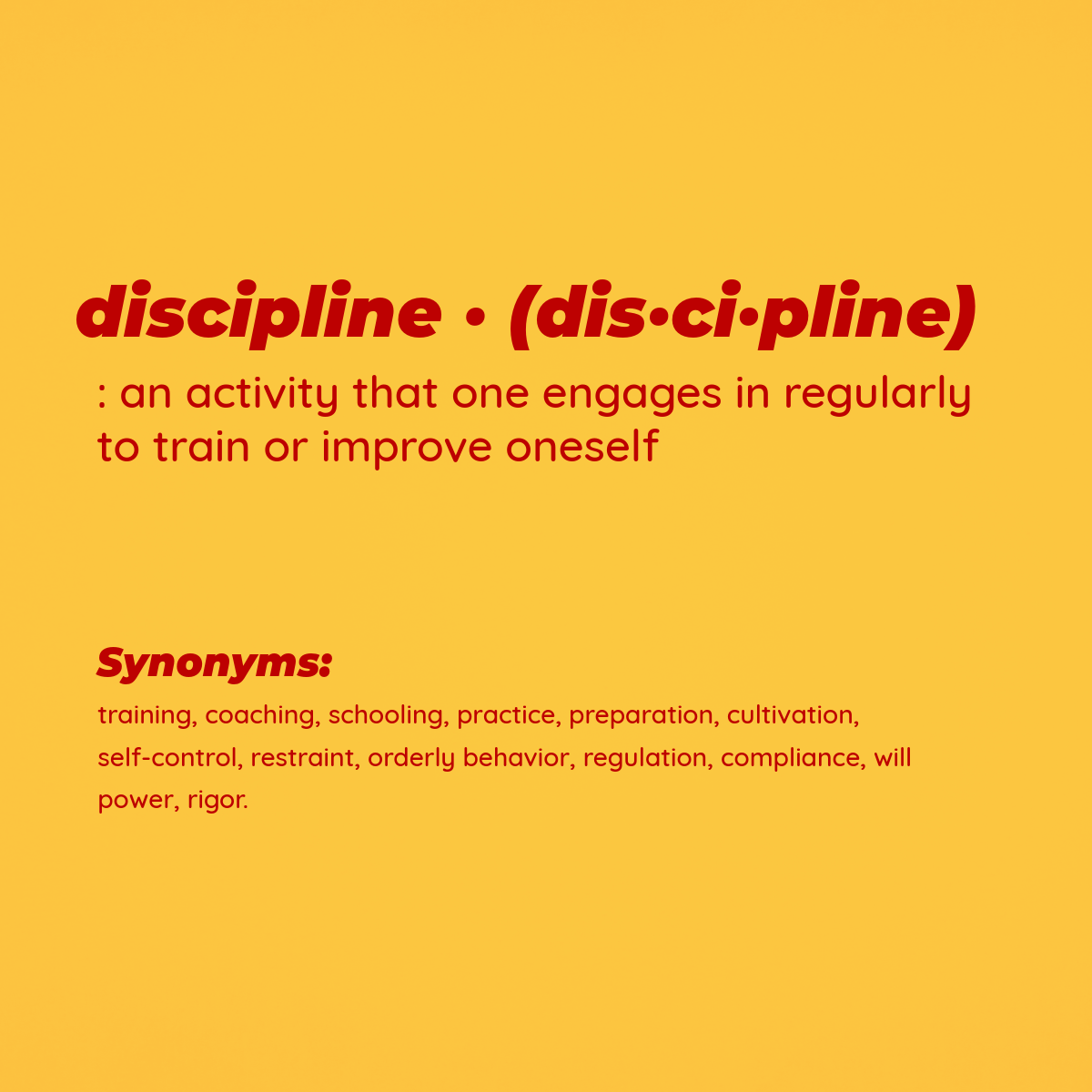 Why Discipline Isn’t the Enemy of Healing