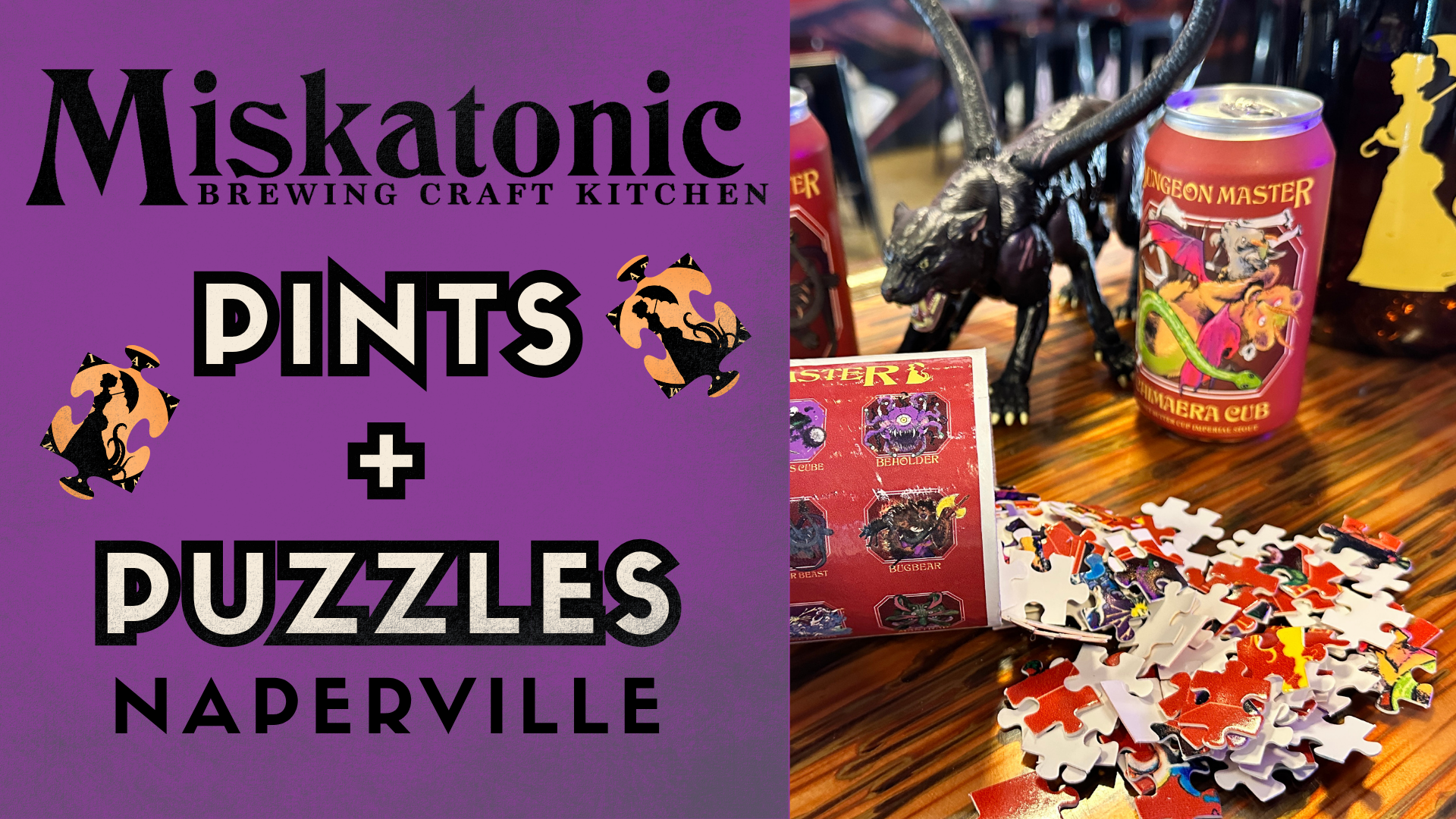 Pints + Puzzles at MBCK!