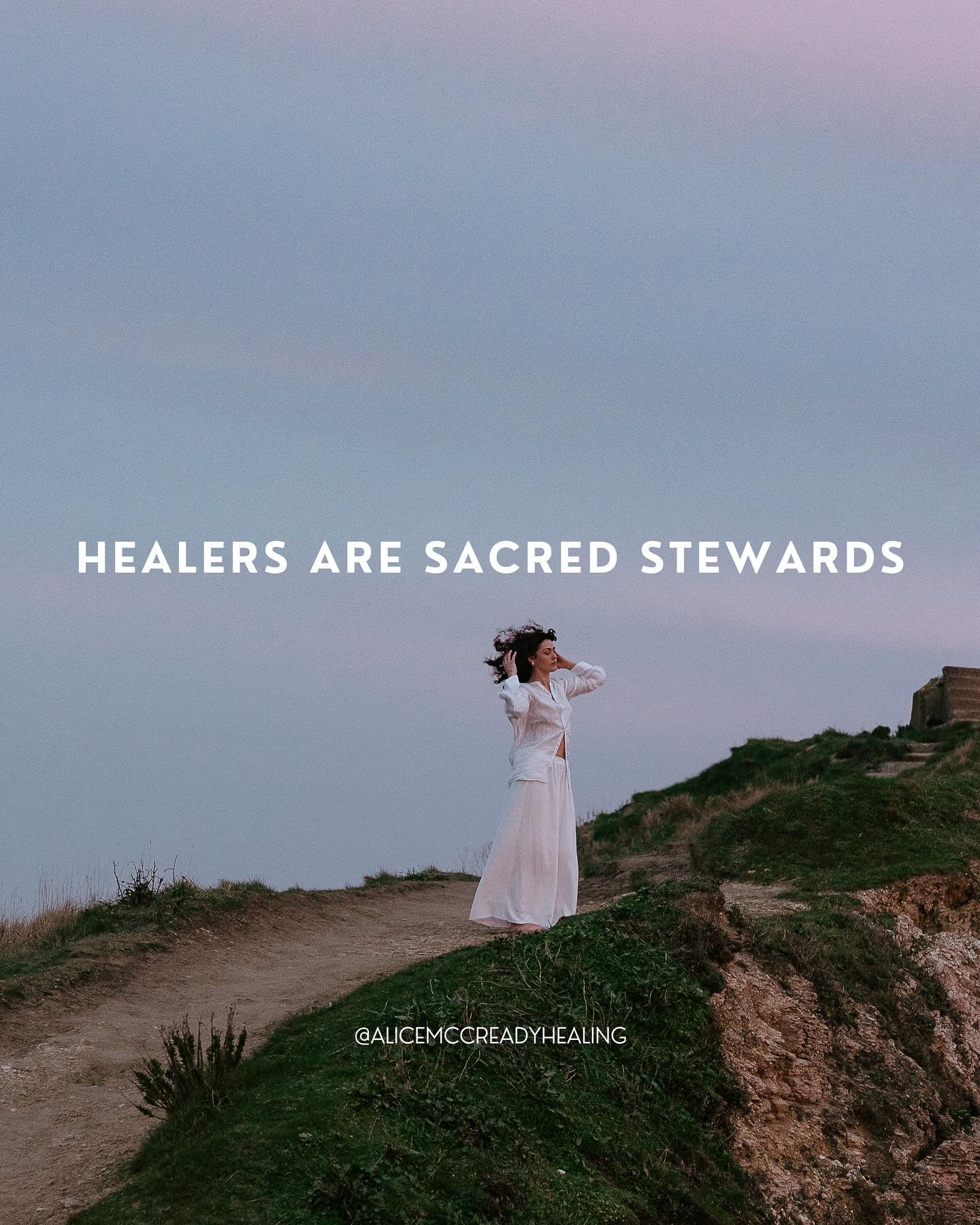 The earth needs healing, just like we do. All generous healers need healing too.

I believe there was a time when we understood that part of our humanness meant caring for nature and all of her gifts. To steward life and life force.

To me, being a h