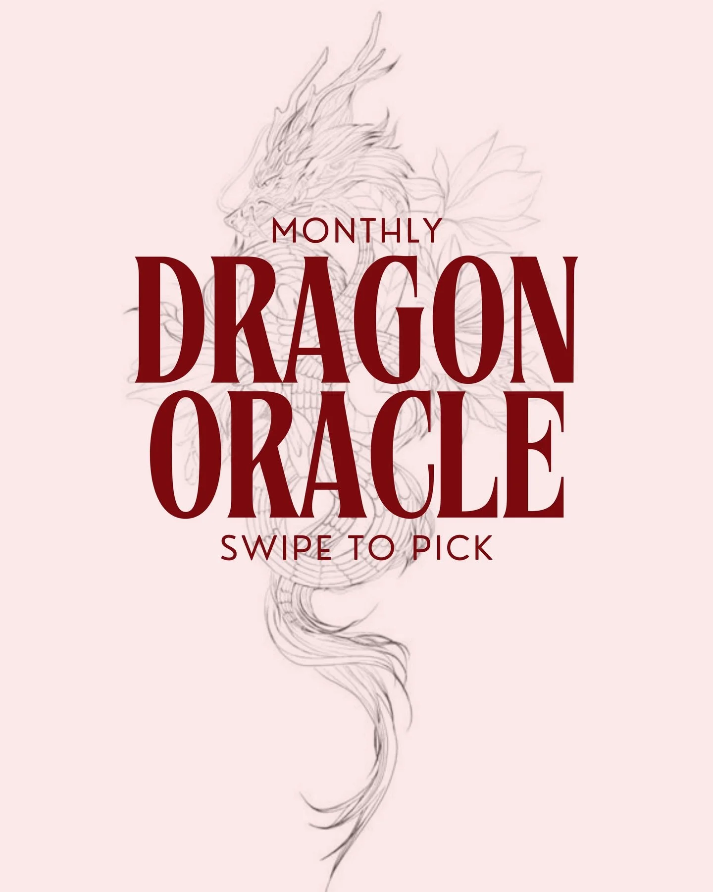 It&rsquo;s been a minute but the dragons are back! 🐉🧚Comment 1-4 for your chosen dragon Oracle and receive a channelled message into your DMs.

Thursday 19th I am hosting a FREE Spring Equinox Event, go to my bio to find the 🔗. 🌿💚