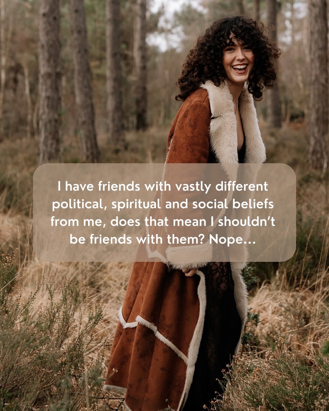 Community should be an ecology, not a monoculture. Many views, perspectives and experiences offering something interesting, collaborative and fertile for human growth.

When we only have friends who believe what we believe, our world becomes smaller,