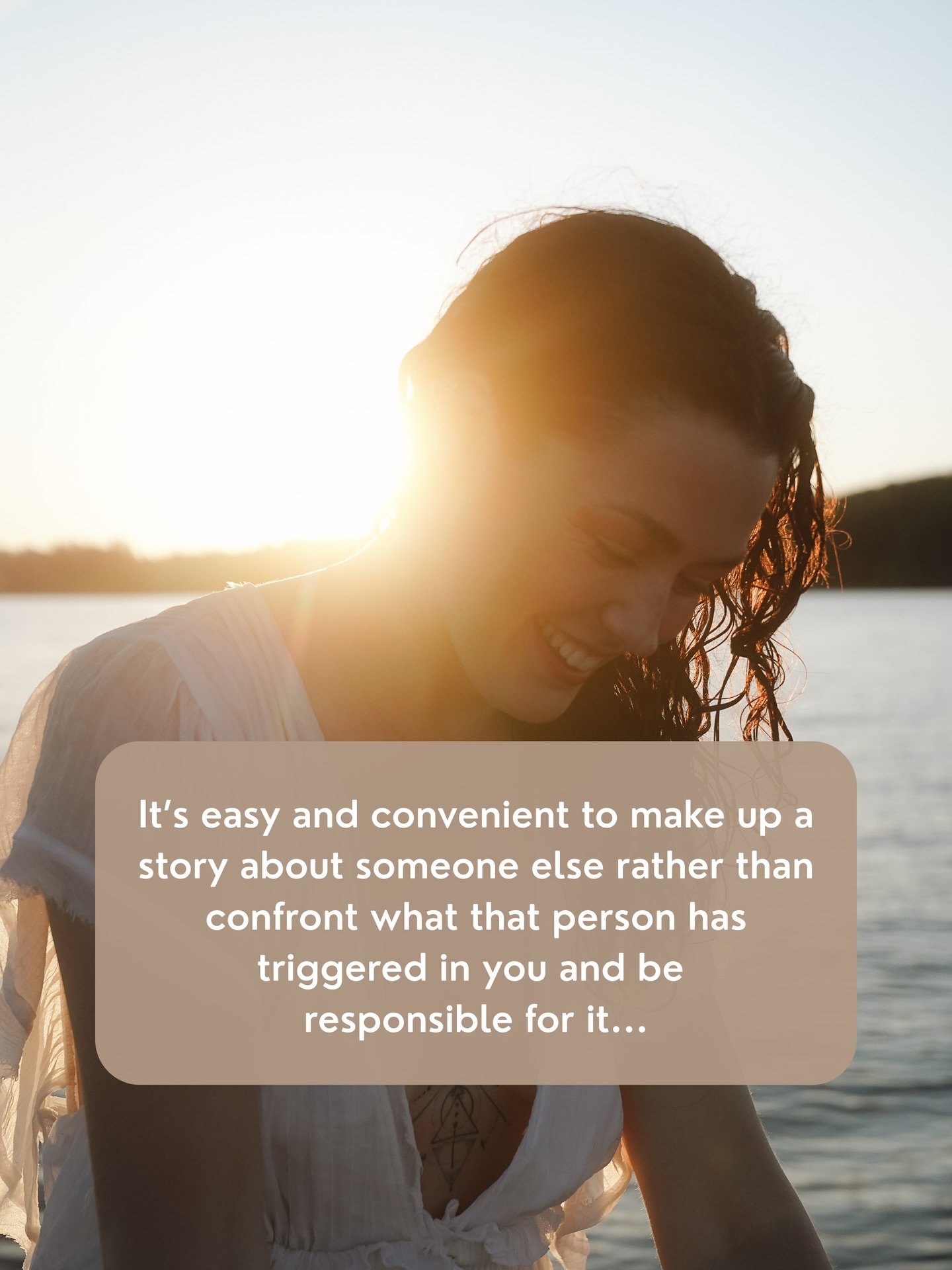 In my early years of healing, my ego would have absolutely sought refuge in the stories spiritual bypassing offers us. 

It&rsquo;s was a comfortable shield to hide behind, rather than acknowledge that someone had activated something old and unproces