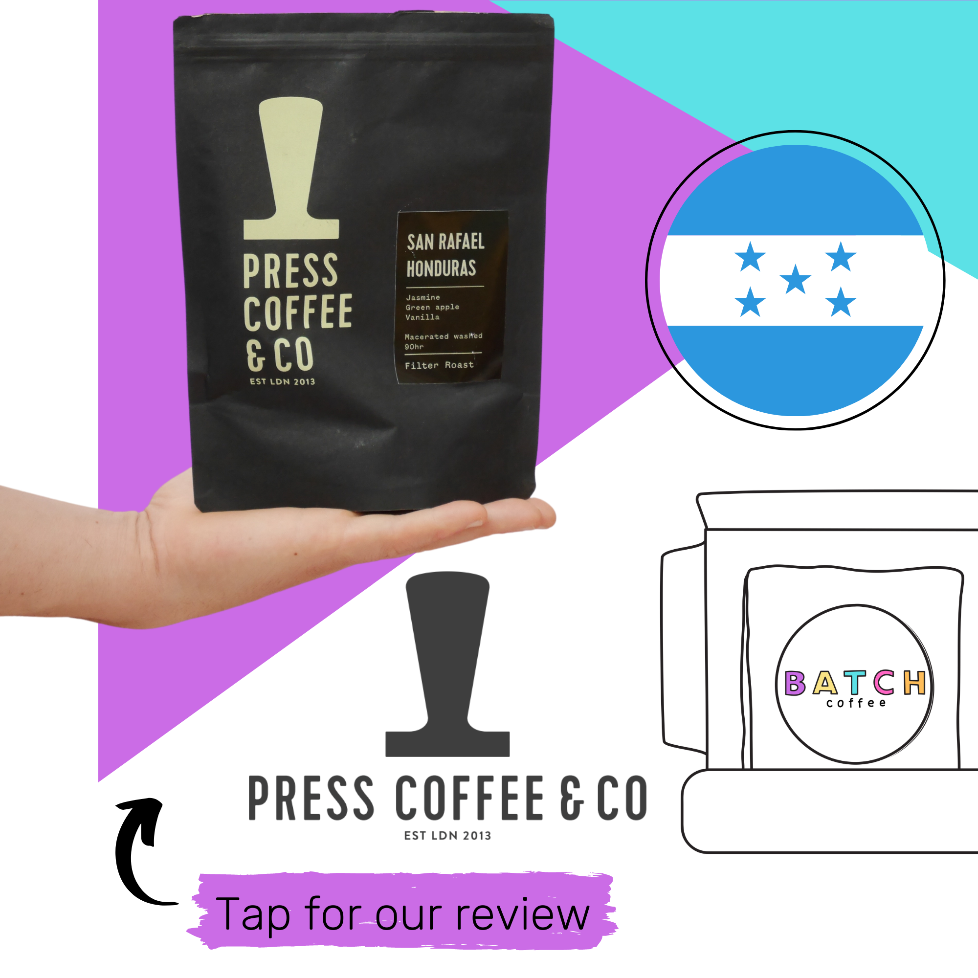 Press Coffee London - Batch coffee (Copy)