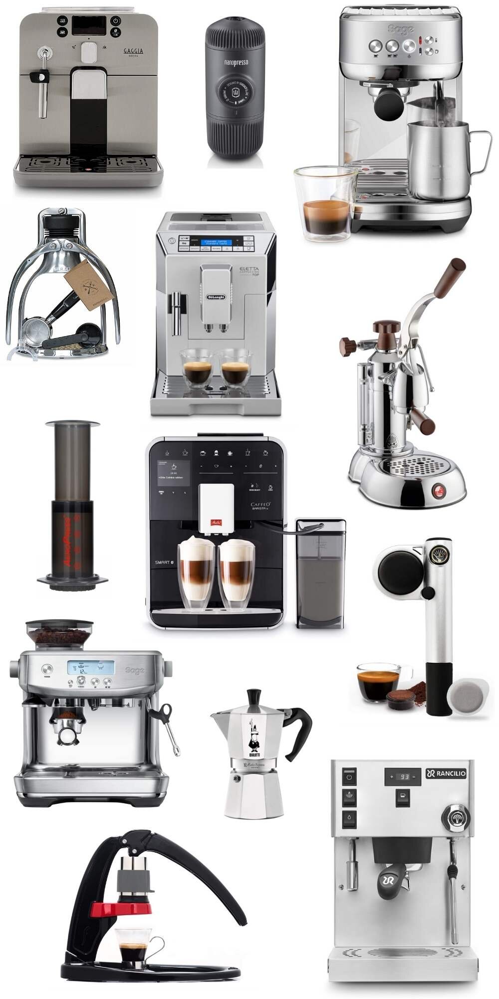 New Wacaco Nanopresso Portable Espresso Machine Coffee Maker Gray Cafetières 