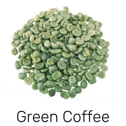 Green coffee Beans. Batch