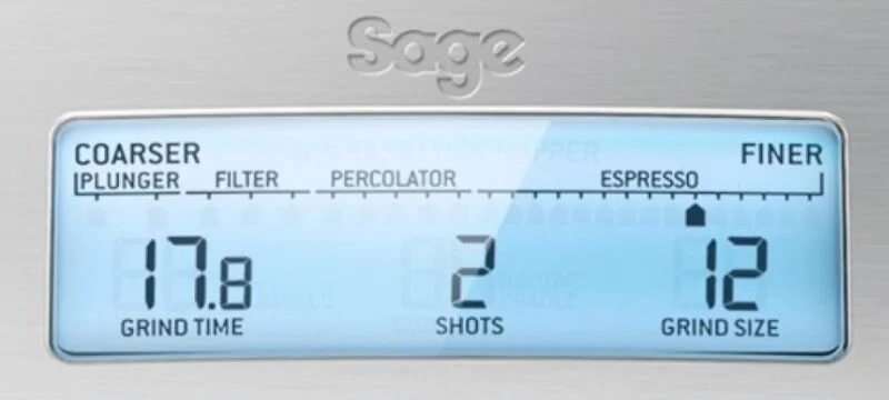 Sage Grinder LCD Screen