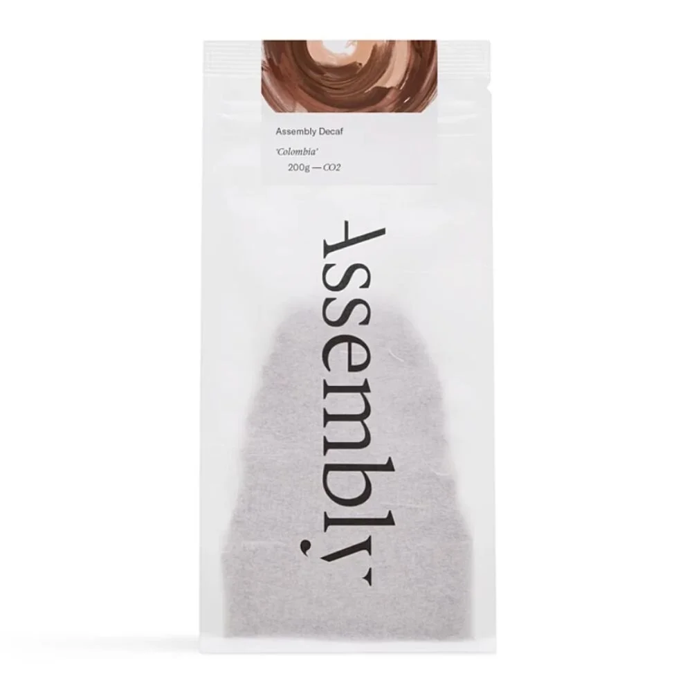 Assembly decaf coffee beans