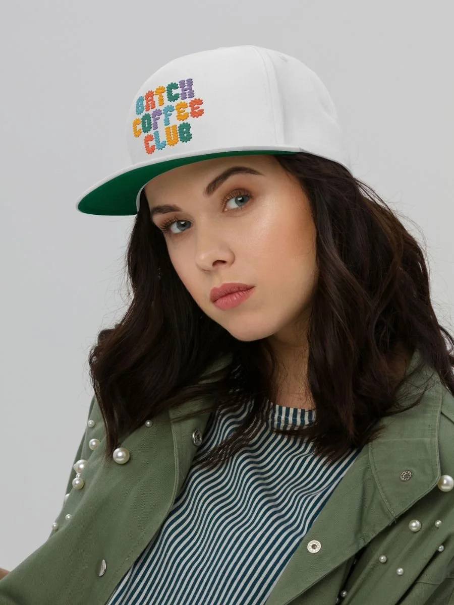 Batch Coffee Cap White Model