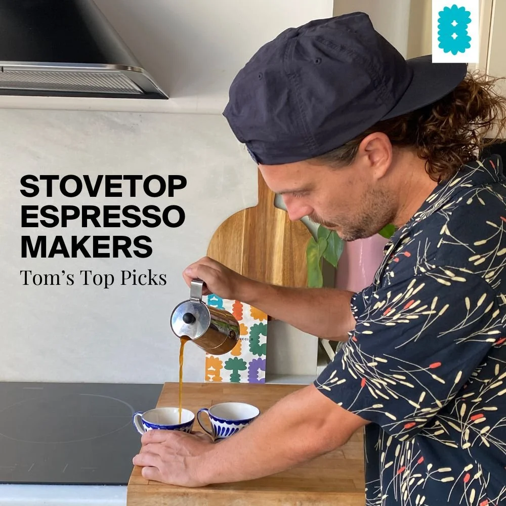 Best Stovetop espresso makers - tom making a mokapot