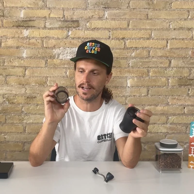 Hario Mini Mill Manual Coffee Grinder 4 Hario+Mini+Mill+Container Hario Mini Mill Manual Coffee Grinder