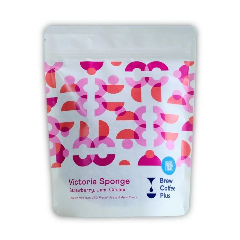 Brew Coffee Plus Coffee Roasters bag