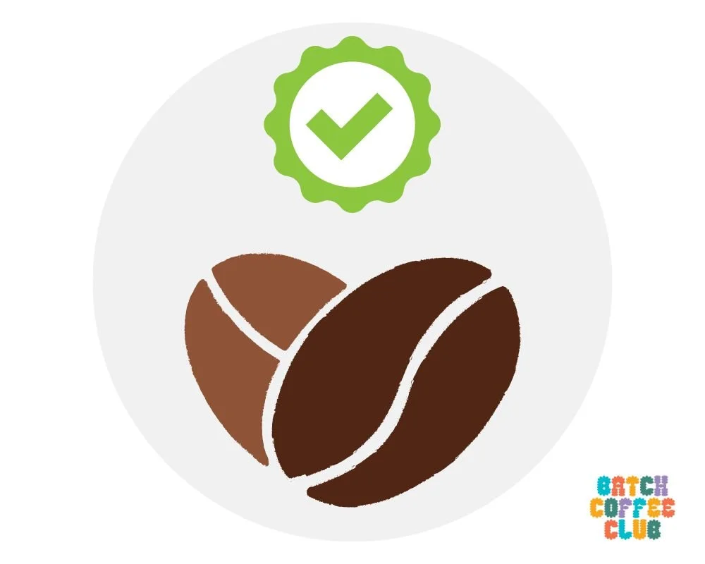 Quality of roasted coffee