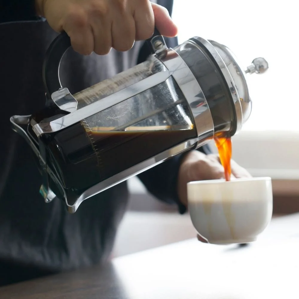 Cafetiere press valentines gift