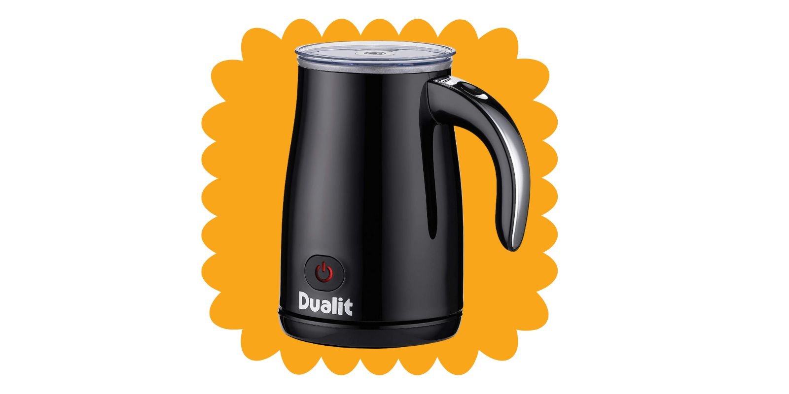 Dualit Black Hot-Cold Milk Frother