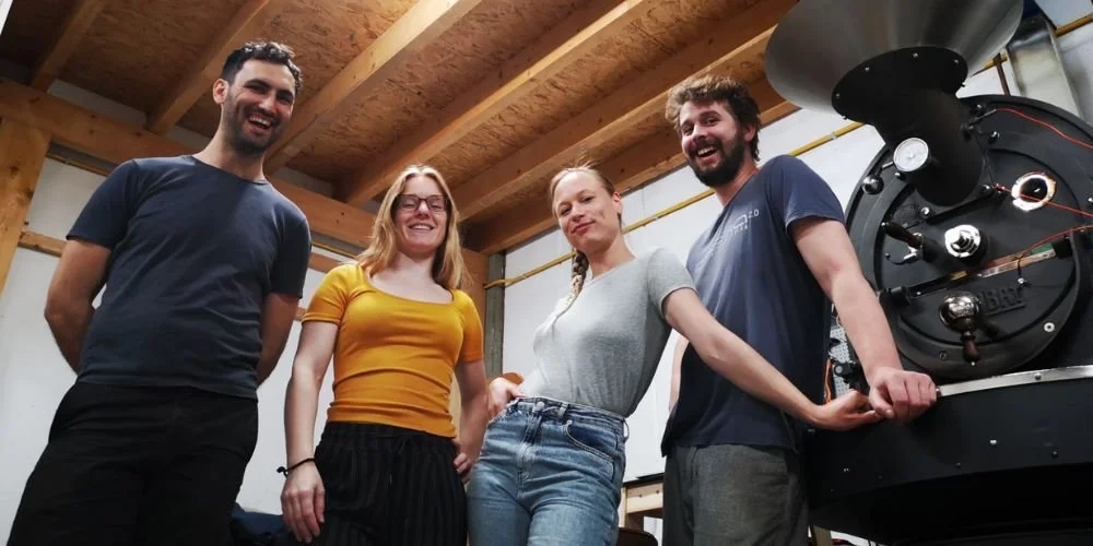 Manhattan coffee roasters team