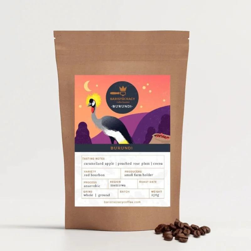 Baristocracy Burundi coffee