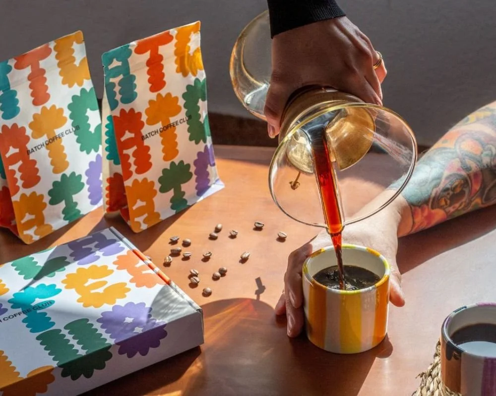 Batch decaf coffee subscription