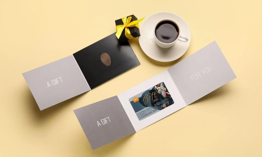 Coffee gift card idea