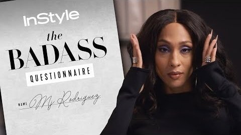 Mj Rodriguez Teaches Us How To Serve Face Like A True Icon | Badass Questionnaire | InStyle