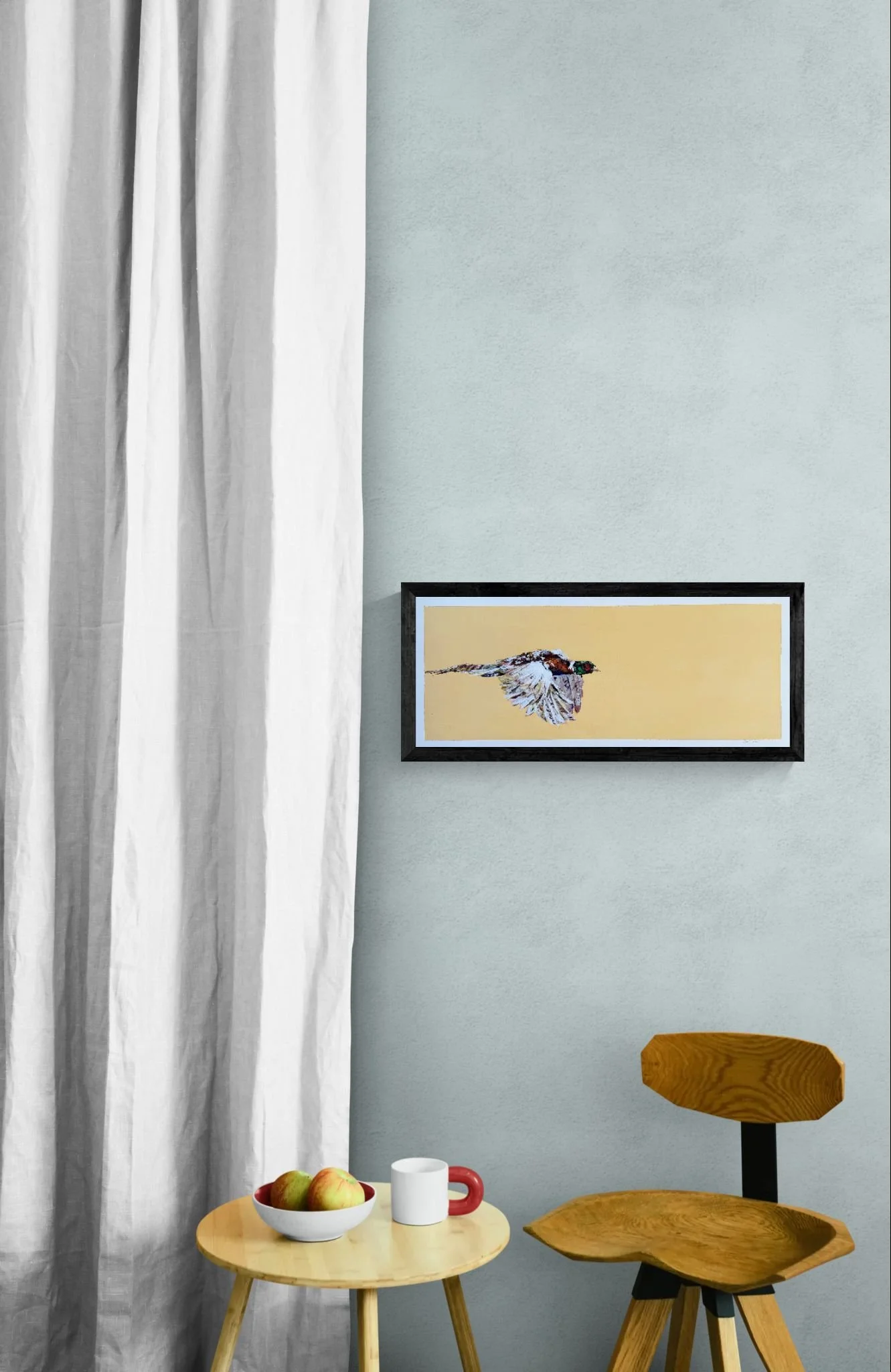 Room with wooden furniture next to a curtain (1).jpeg