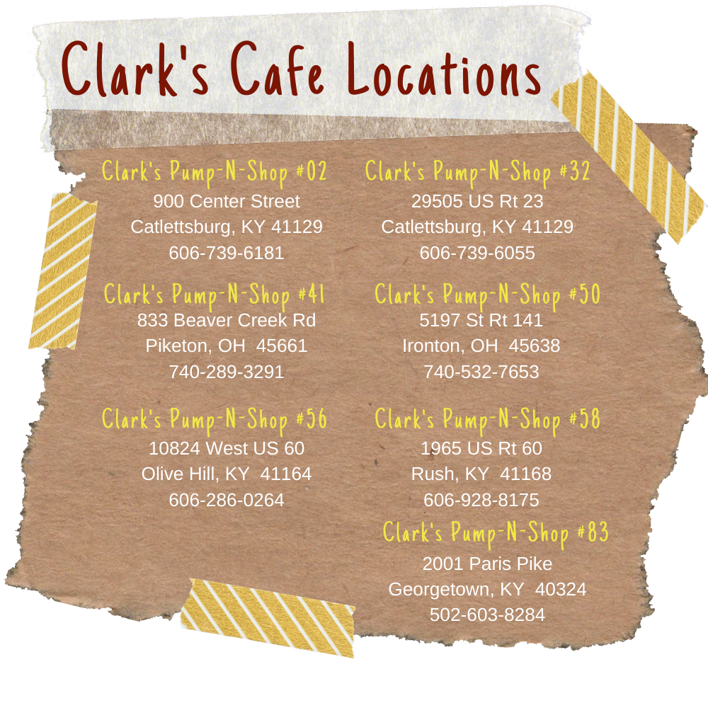 Clark's — Clark's Pump-N-Shop