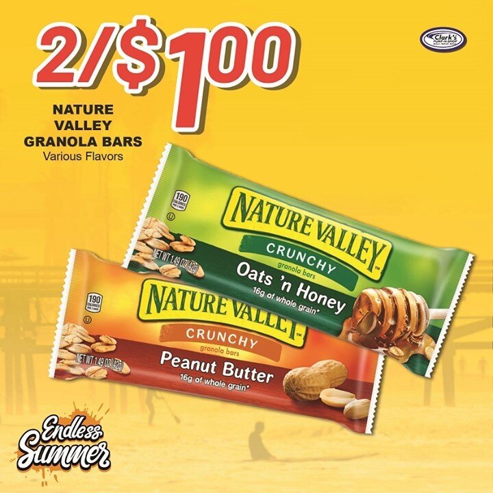 Nature Valley Granola Bars Various Flavors 2 for $1.00 #ReturnRefreshRefuel