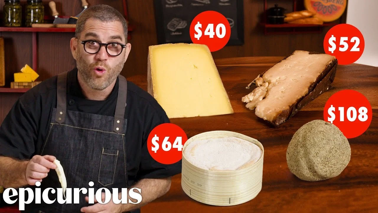 Cheesemonger Tries 21 of the World's Most Expensive Cheeses