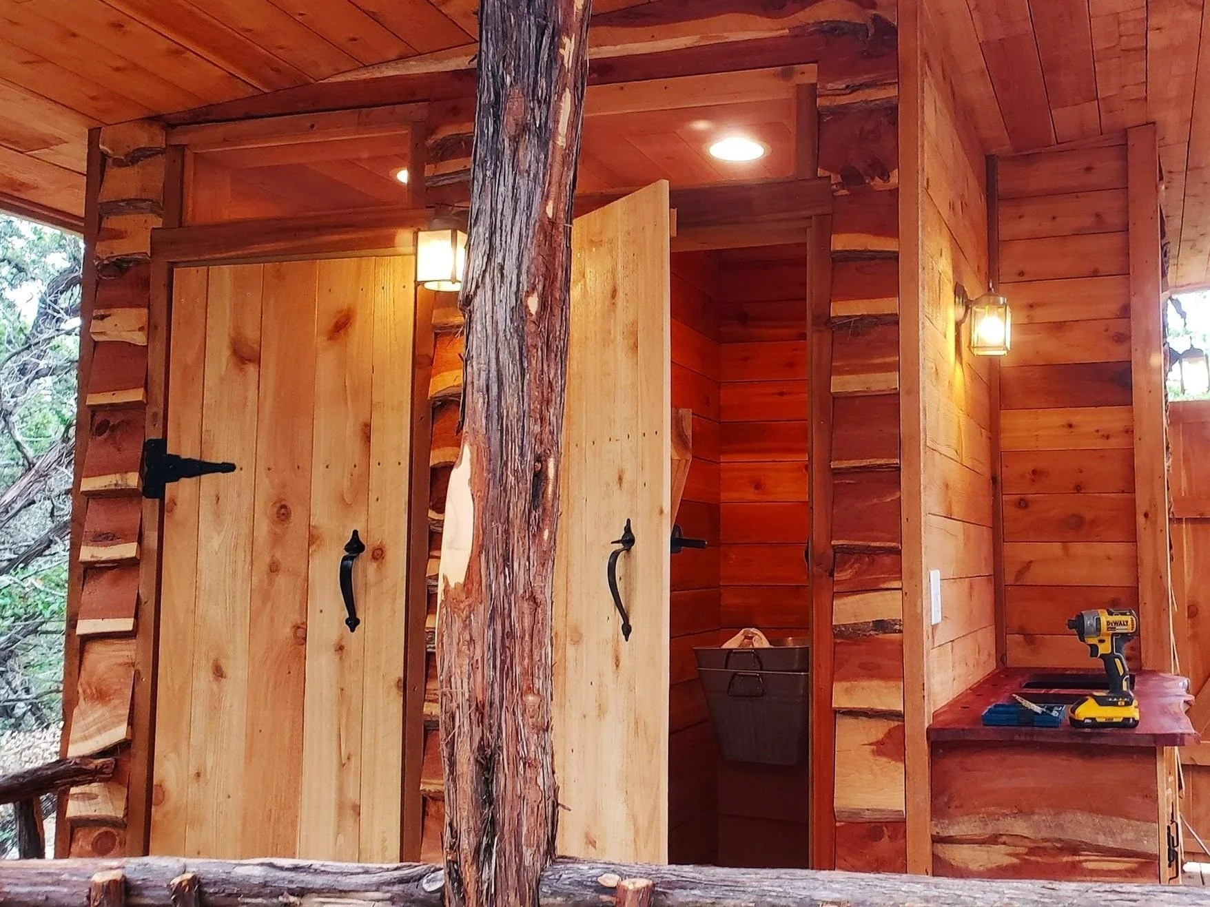 Cedar Bathrooms — Cultivate Austin