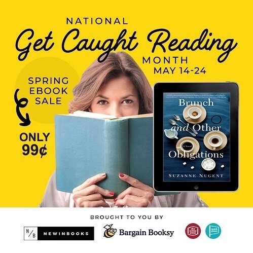 🥸Take off your disguises and read in conspicuous places! It&rsquo;s National Get Caught Reading Month! 🤷🏻&zwj;♀️ ...Wait. What? I don&rsquo;t know. It&rsquo;s a thing. Let&rsquo;s not question it. There are book bargains involved. 📚

To celebrate