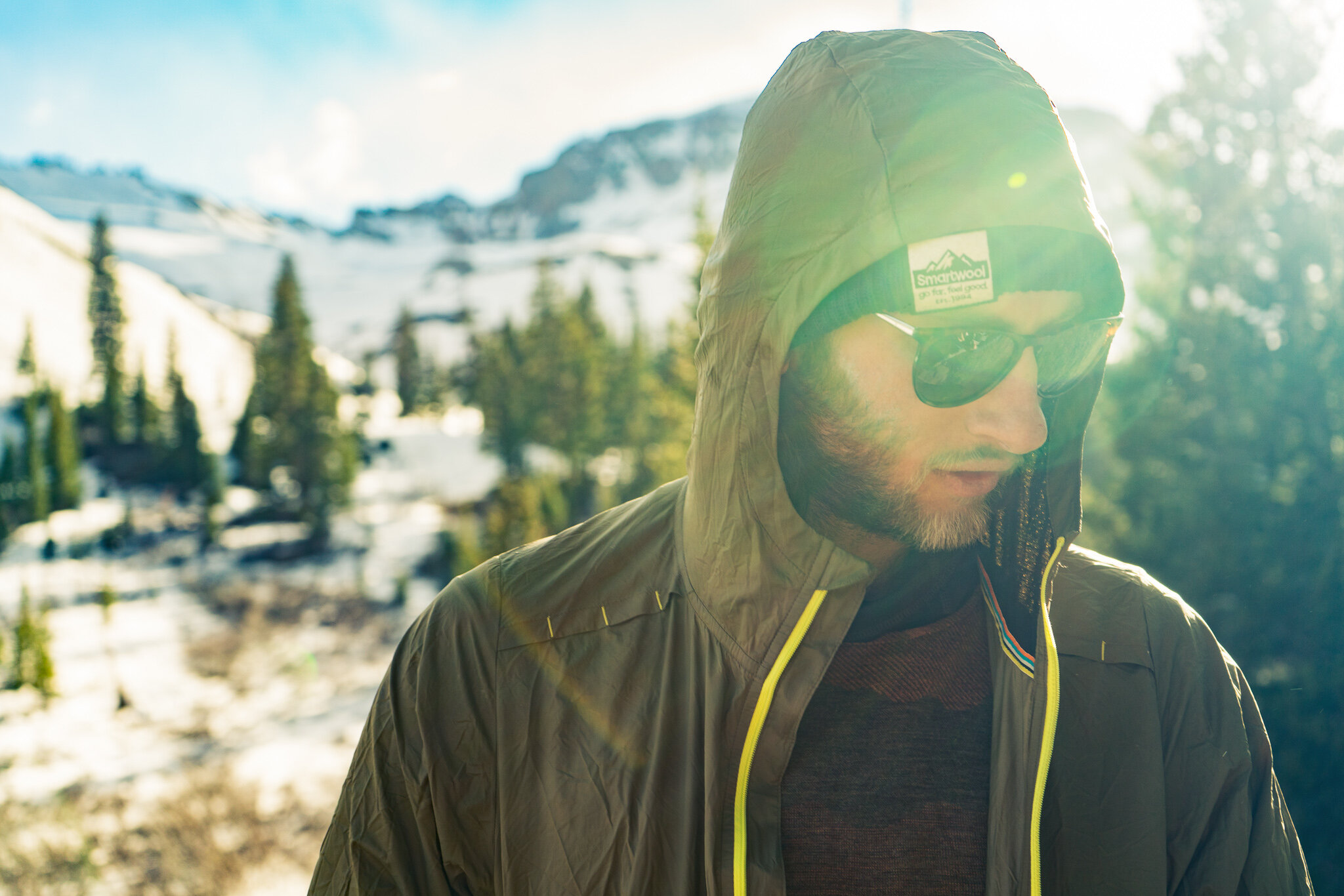 Smartwool Windbreaker, Merino Sport Ultralite Hoody, San Juan Mountains, Yankee Boy Basin