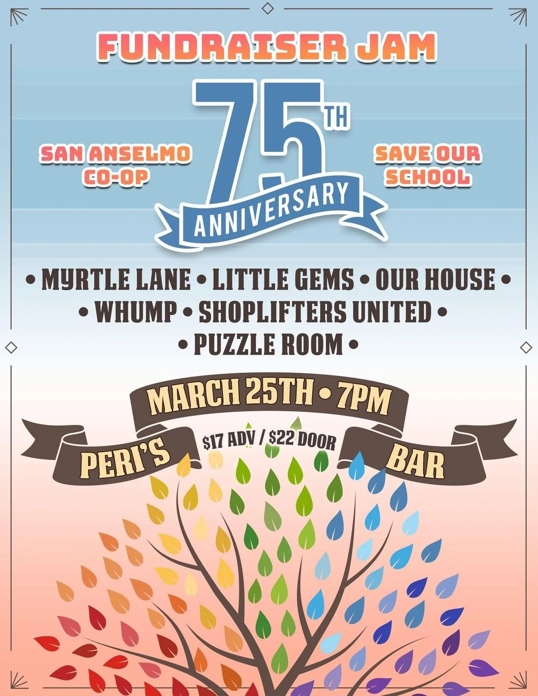 Fundraiser for San Anselmo Cooperative Nursery School