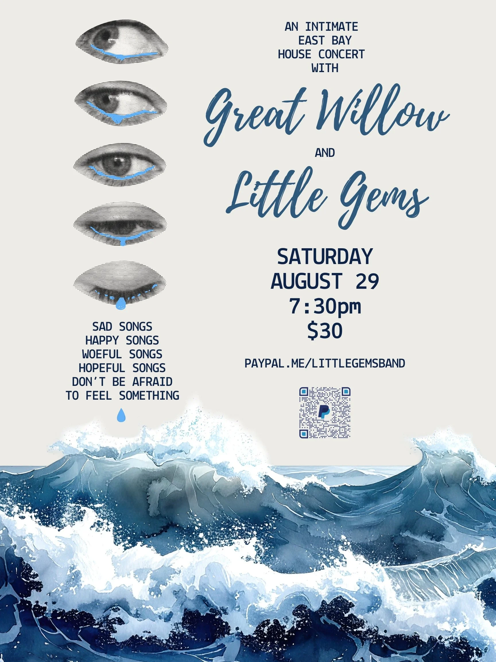 Harmony House Concert with Great Willow and Little Gems