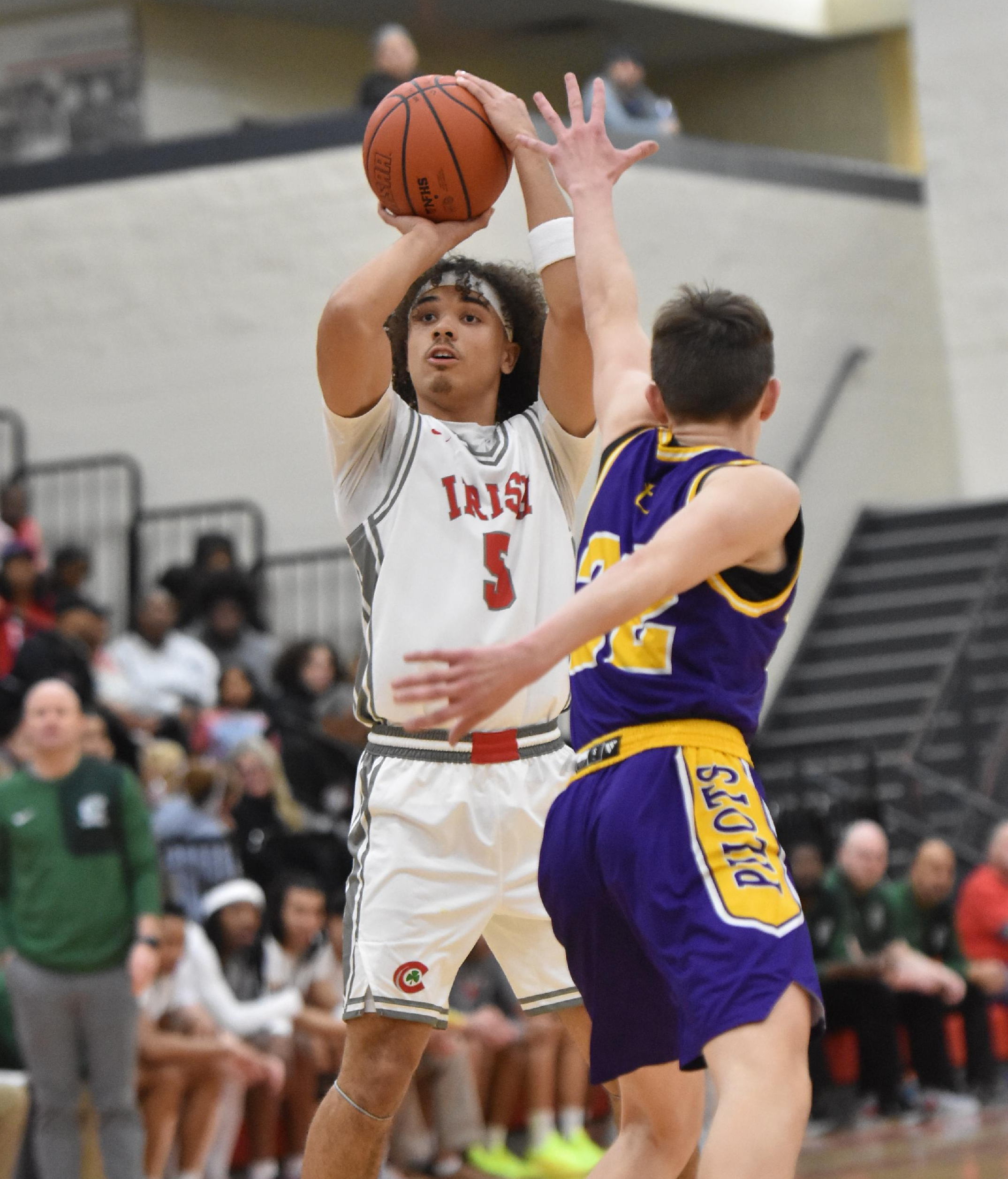 Boys’ Basketball Rolls Past Clay at Home, 67-41