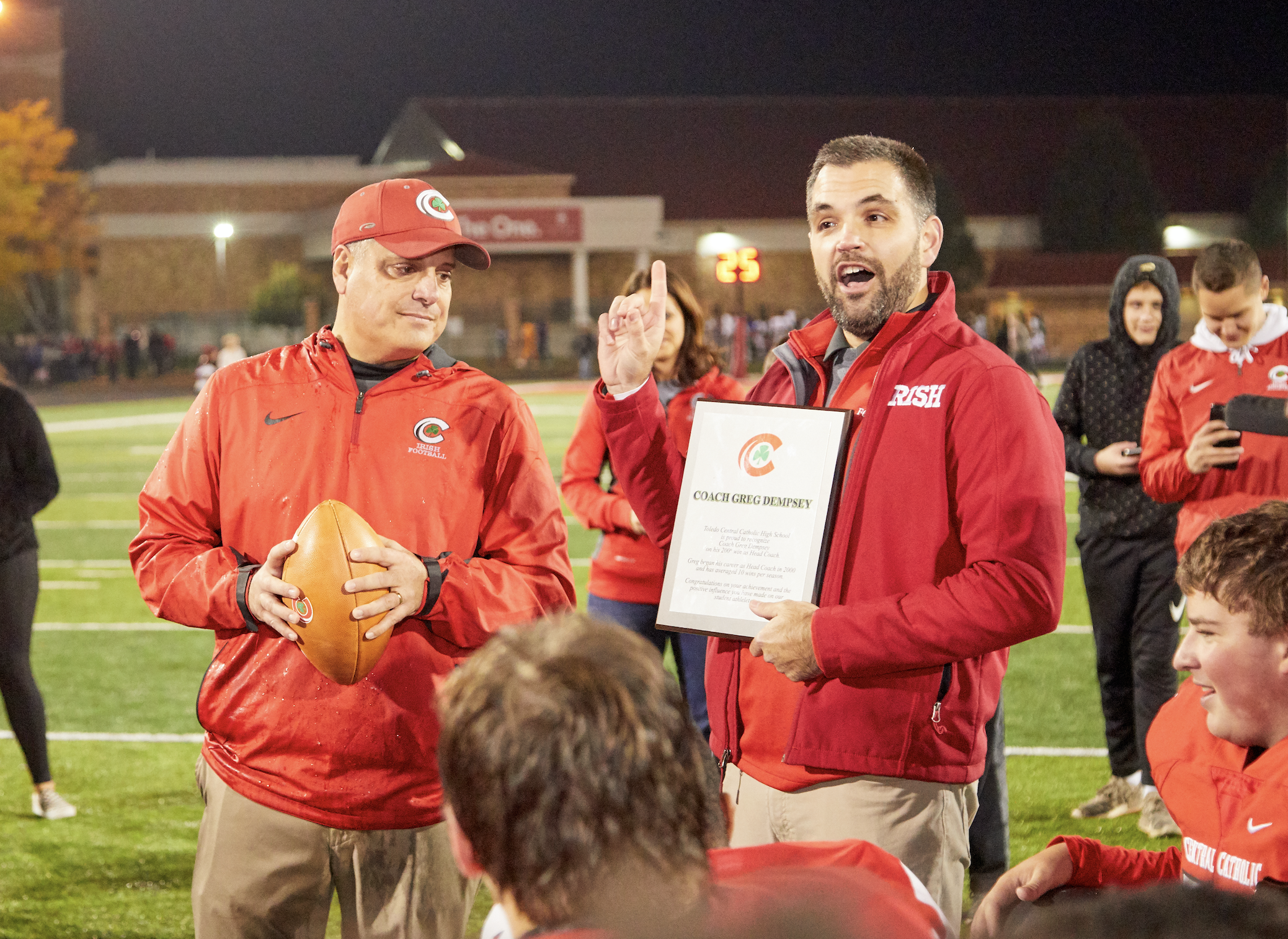 Coach Greg Dempsey Reaches Career Milestone